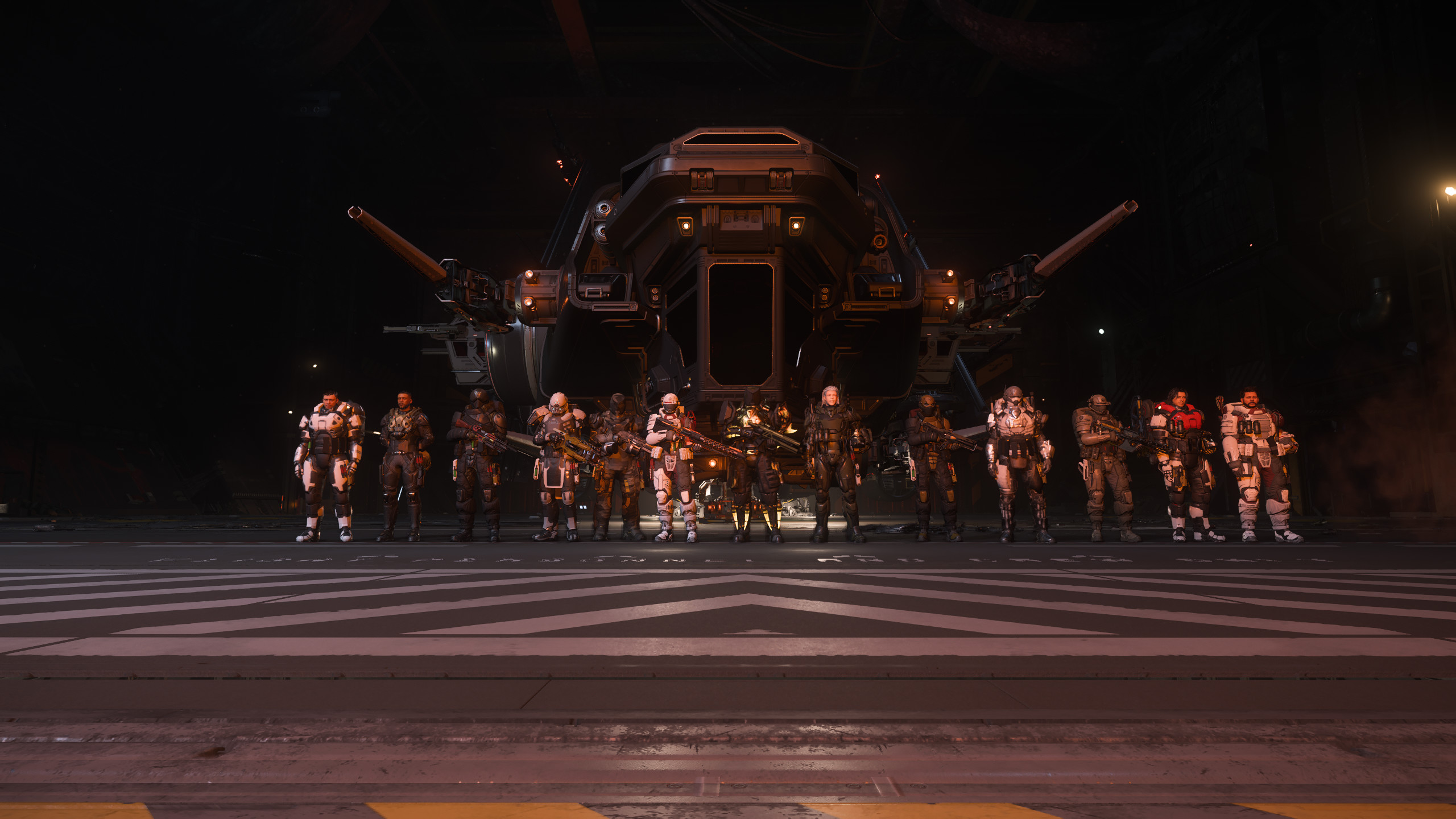 Boarding team ready room